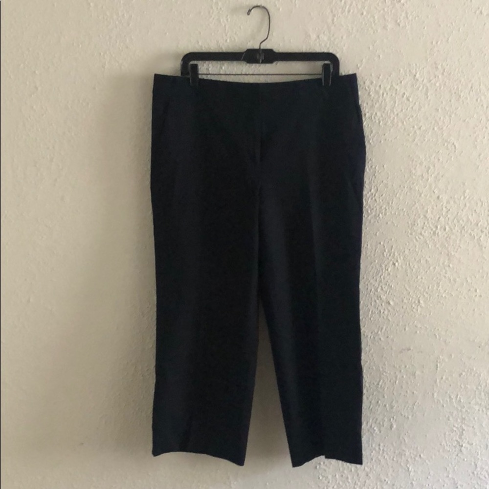 J. Crew Navy Cropped Pants